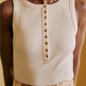 Sezane Félicien Top Cream - Size M PRICE FIRM